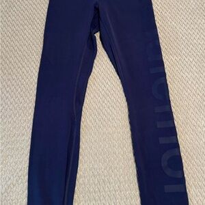 Navy blue 25” Lululemon align